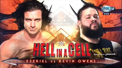 Ezekiel Vs Kevin Owens - Hell In a Cell 2022