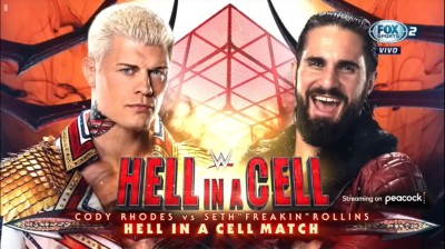 Cody Rhodes Vs Seth "Freakin" Rollins - Hell In a Cell Match - Hell In a Cell 2022